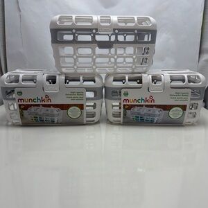 Munchkin White and Gray Dishwasher Basket